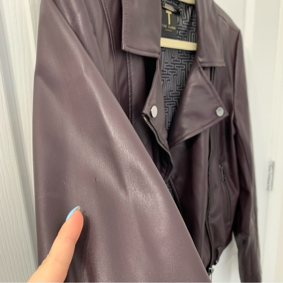TED BAKER LONDON Leather Jacket - Picture 8 of 15